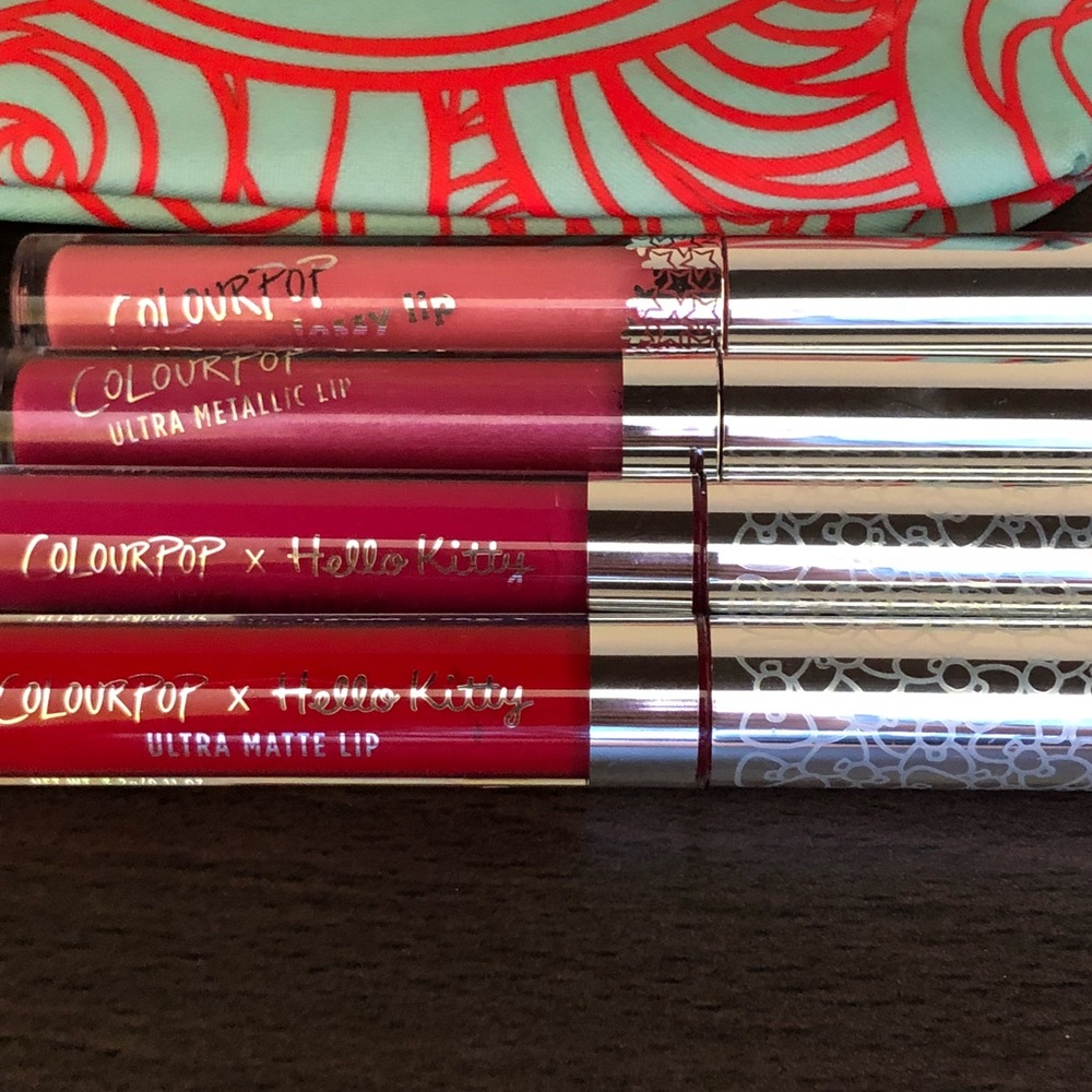 Colourpop lipglosses